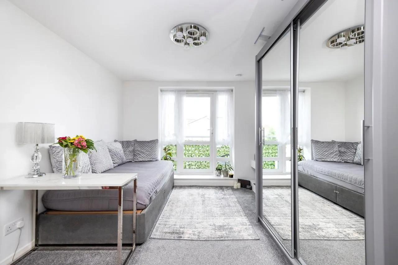 公寓 爱丁堡Joivy Elegant Flat With Balcony公寓
